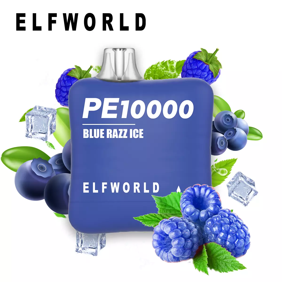 Elf World PE 10000 Blue Razz Ice