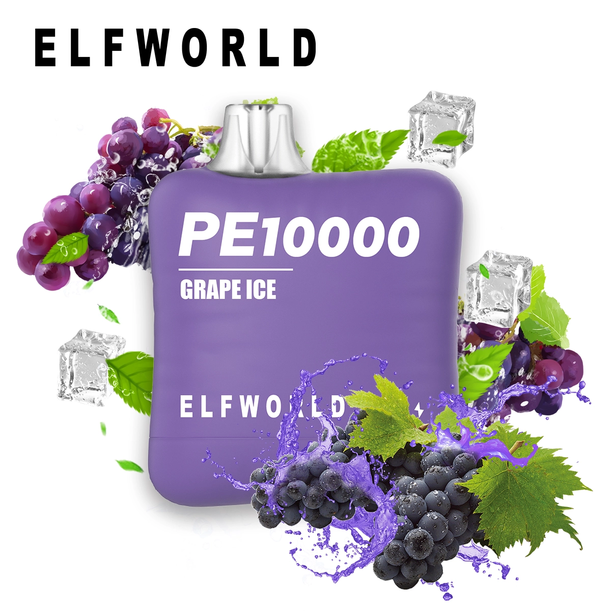 Elf World PE 10000 Grape Ice