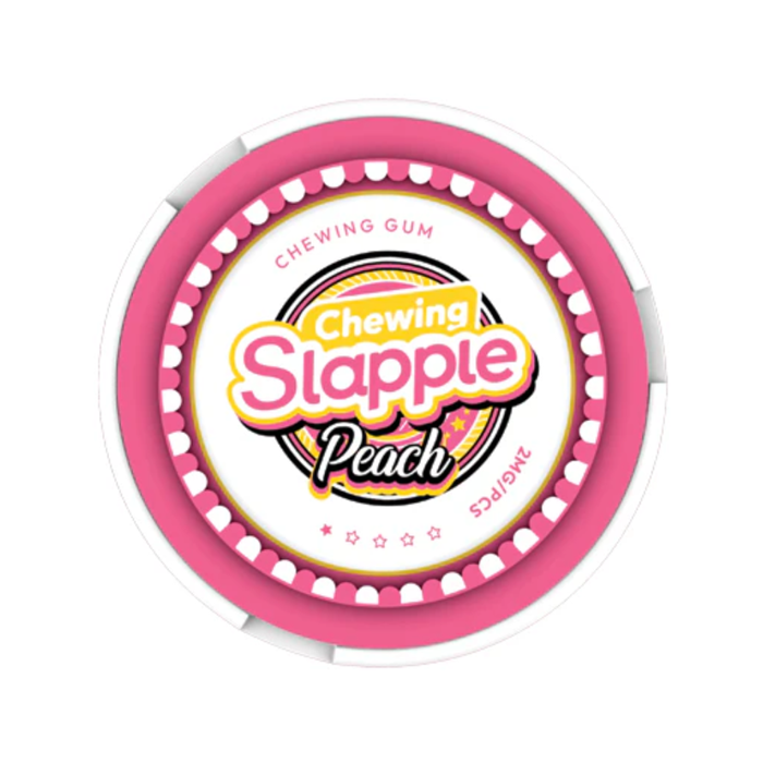 Slapple Peach Chicle 40 pz