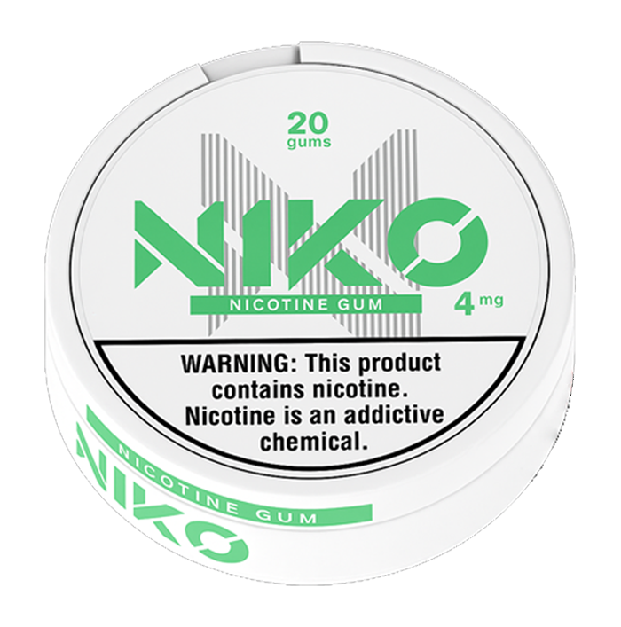 Niko Gum 4mg Grape