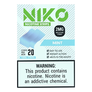 Niko Strips 2mg Mint