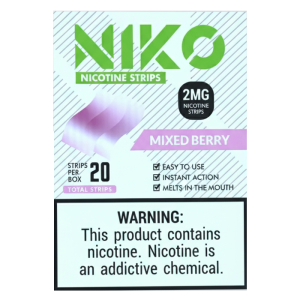 Niko Strips 2mg Mixed Berry
