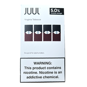 Pod Virginia Tobacco 5% Nicotine Strenght de juul