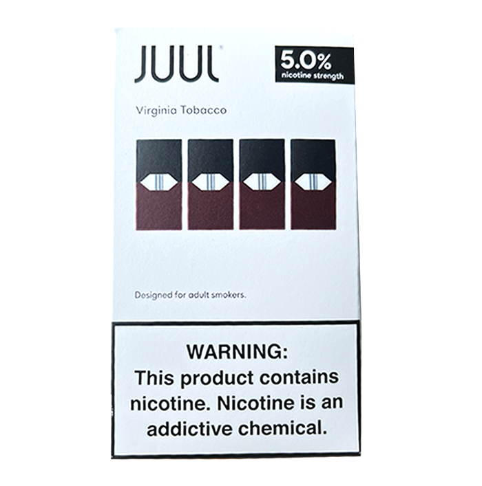 Pod Virginia Tobacco 5% Nicotine Strenght de juul