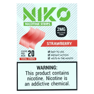Niko Strips 2mg Strawberry